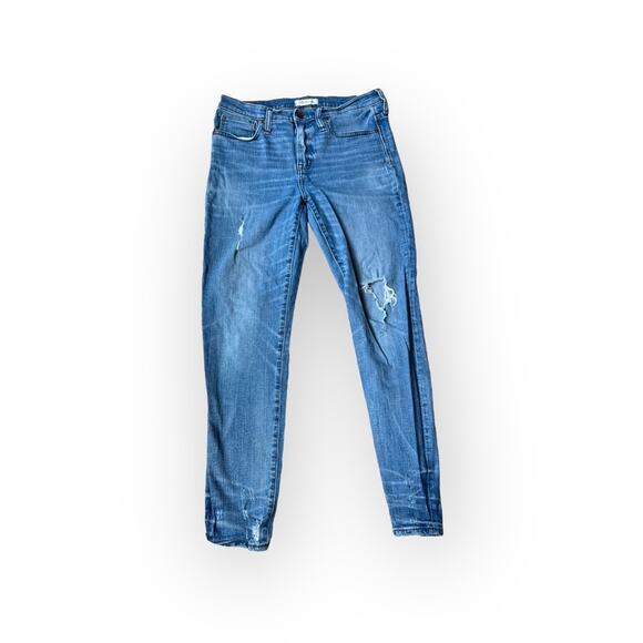Madewell Denim - Madewell distressed skinny jeans